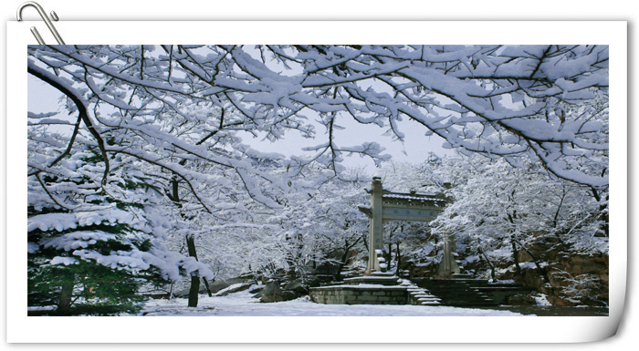 四季蒙山-冬之雪